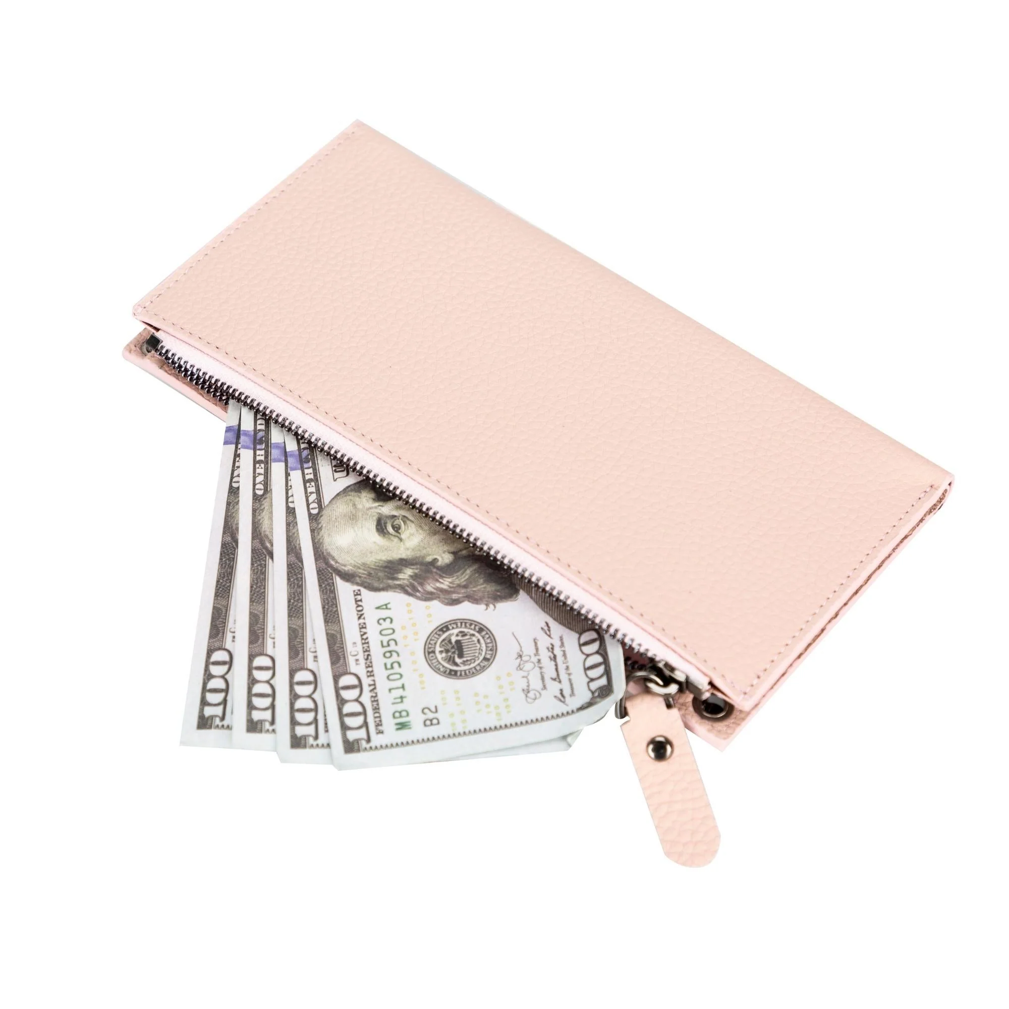 Kaycee Leather Women's Cell Phone Wallet with Strap - Image 32