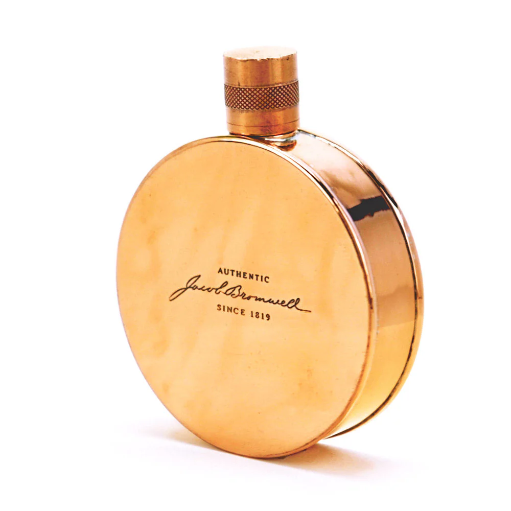 Kentucky Round 22-Gauge Solid Copper 9oz Flask - Image 11
