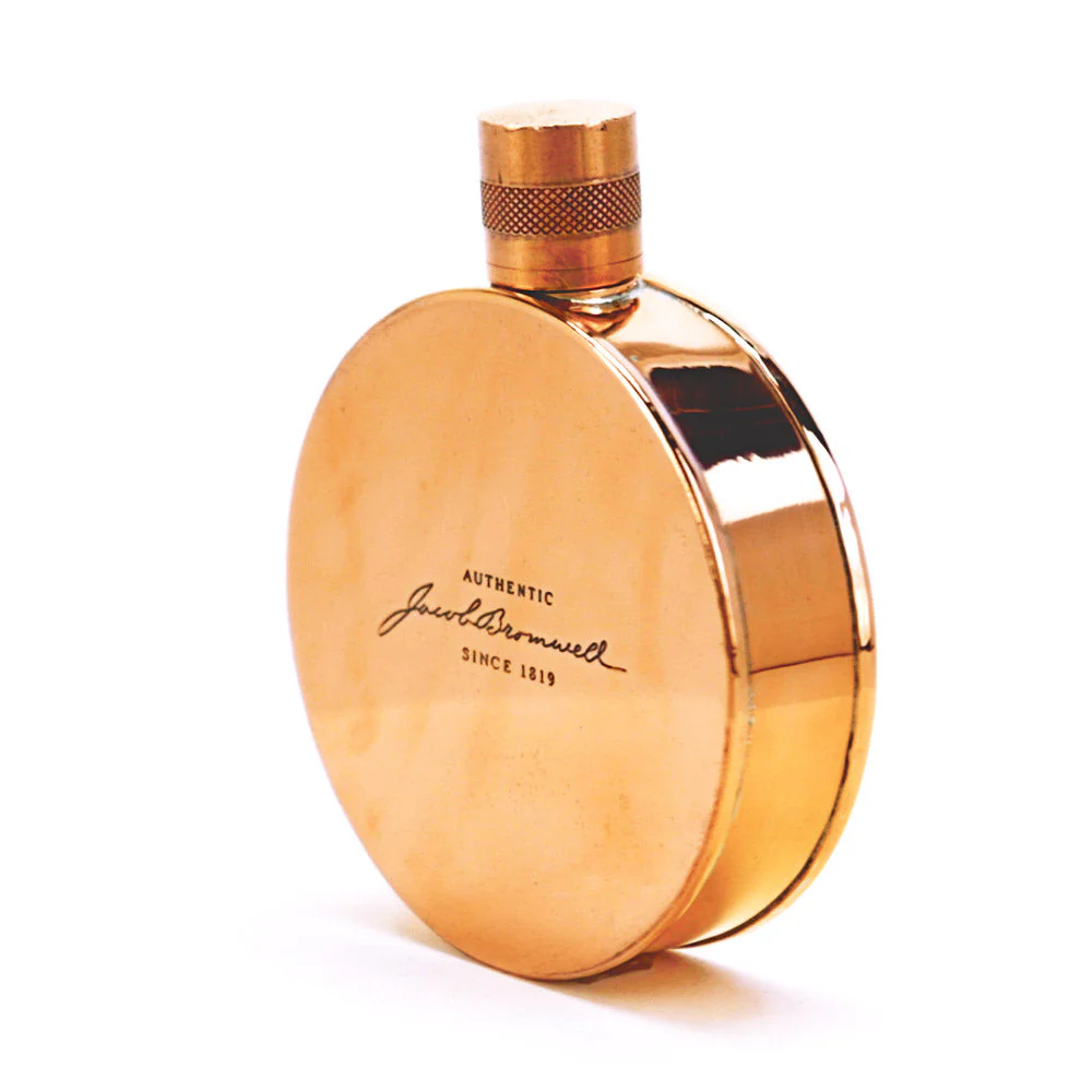 Kentucky Round 22-Gauge Solid Copper 9oz Flask - Image 13