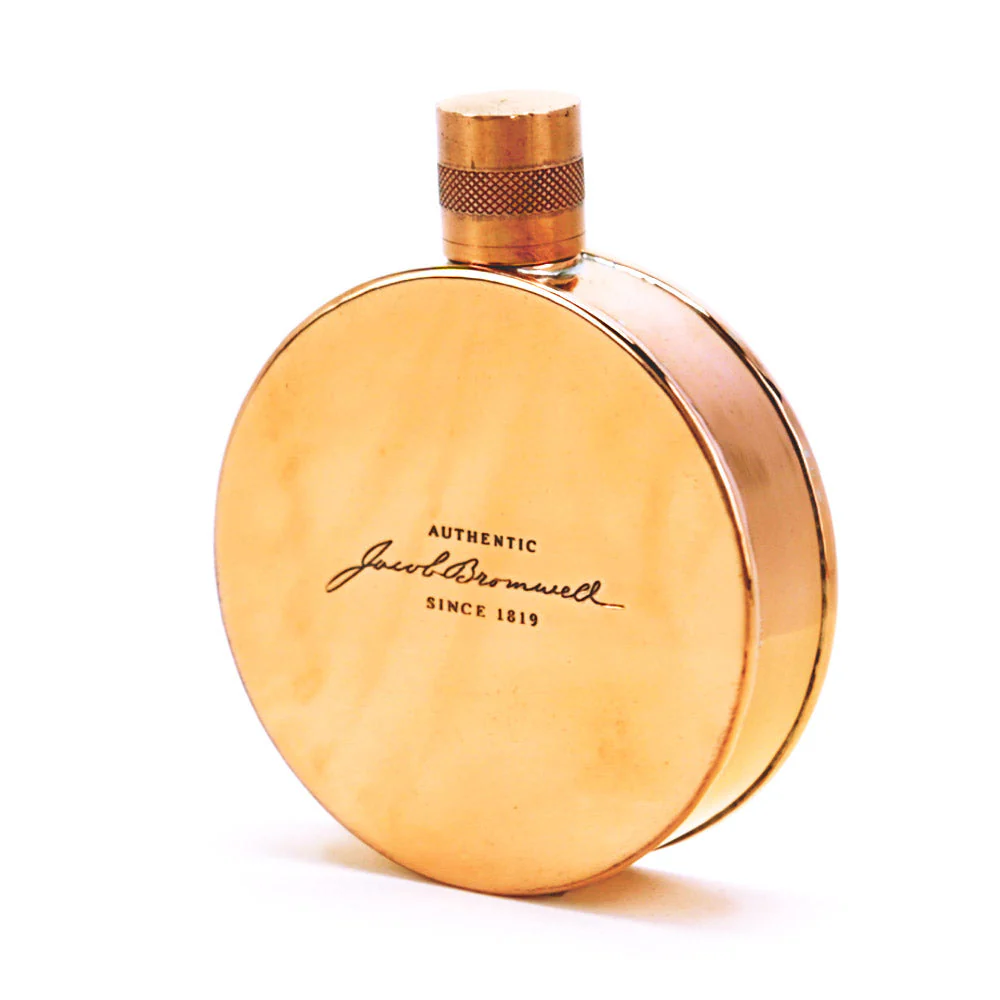 Kentucky Round 22-Gauge Solid Copper 9oz Flask - Image 2