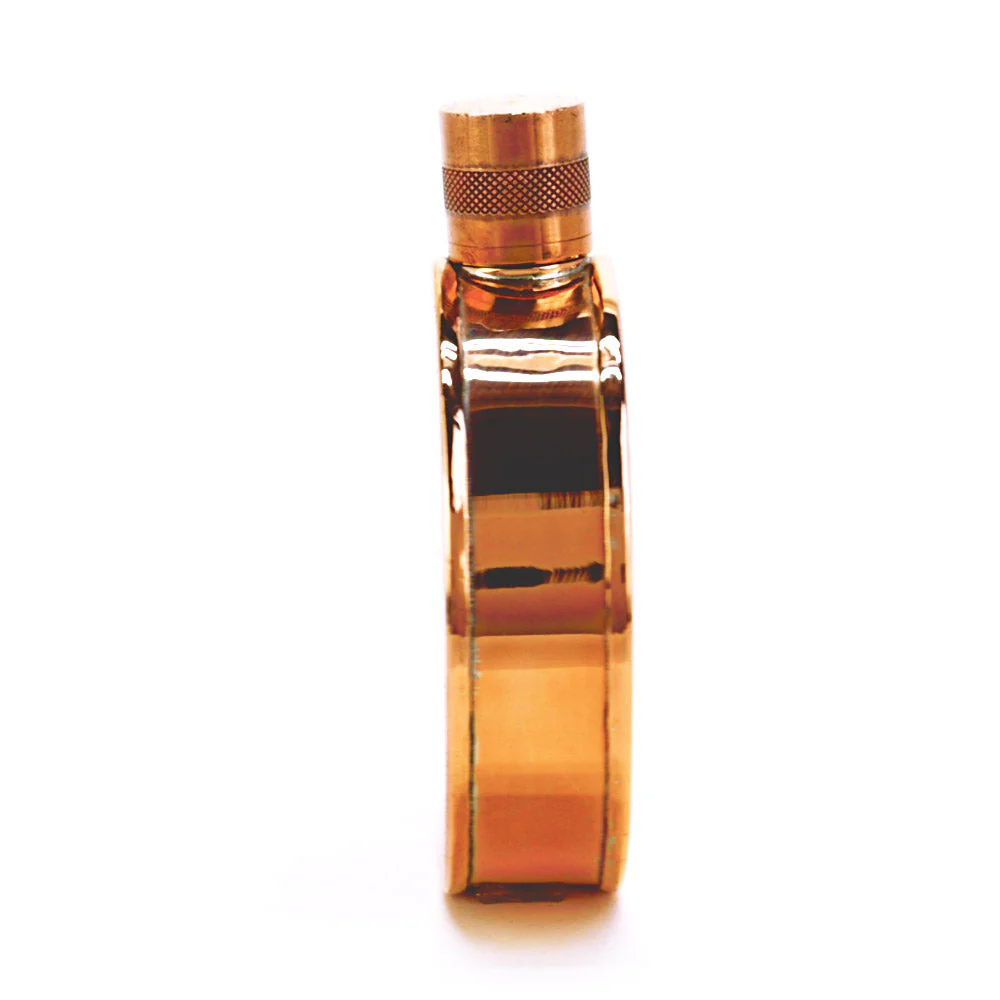 Kentucky Round 22-Gauge Solid Copper 9oz Flask - Image 21