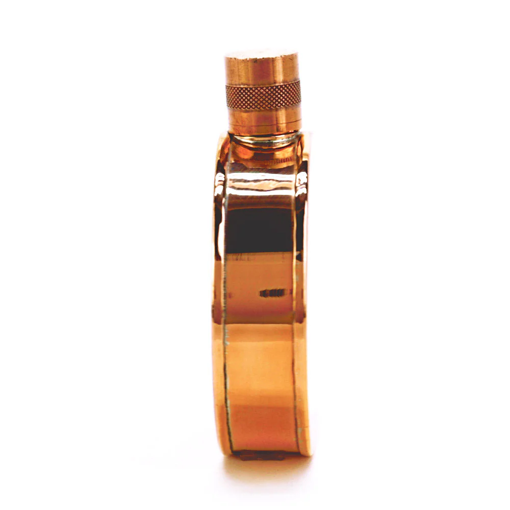 Kentucky Round 22-Gauge Solid Copper 9oz Flask - Image 22
