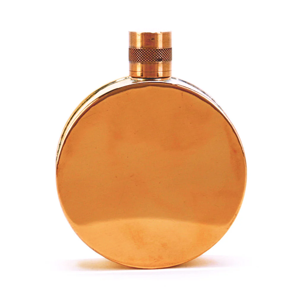 Kentucky Round 22-Gauge Solid Copper 9oz Flask - Image 39