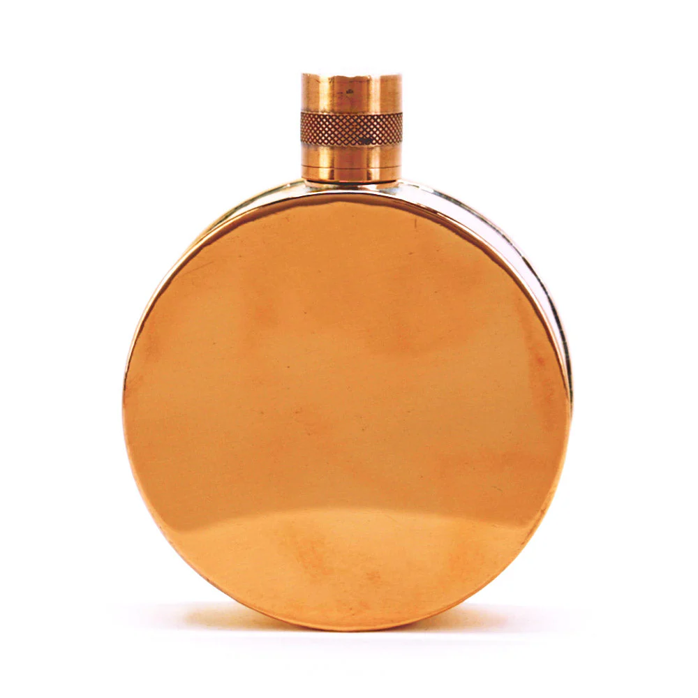 Kentucky Round 22-Gauge Solid Copper 9oz Flask - Image 41