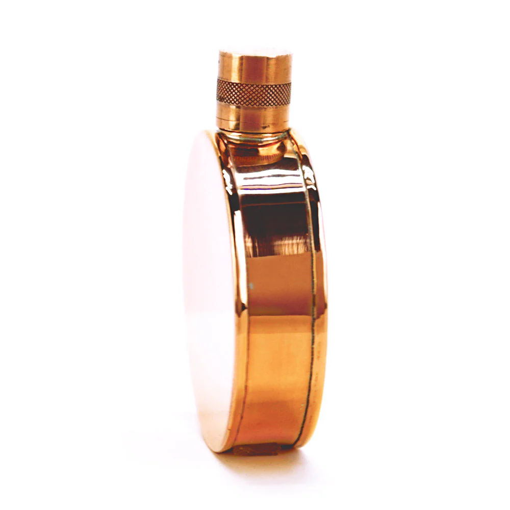 Kentucky Round 22-Gauge Solid Copper 9oz Flask - Image 56