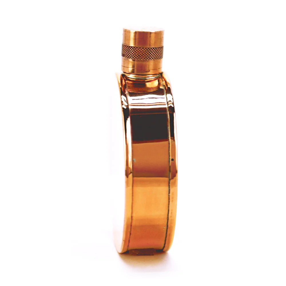 Kentucky Round 22-Gauge Solid Copper 9oz Flask - Image 57