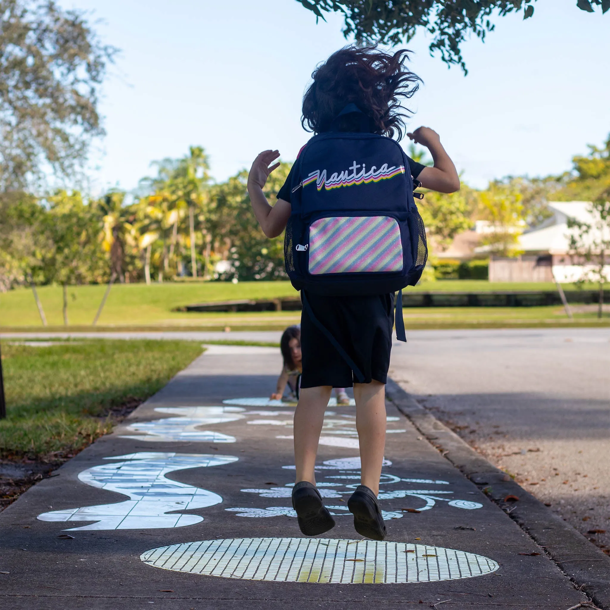 Kids Backpack for School | Sunny Day | 16" Tall - Image 9