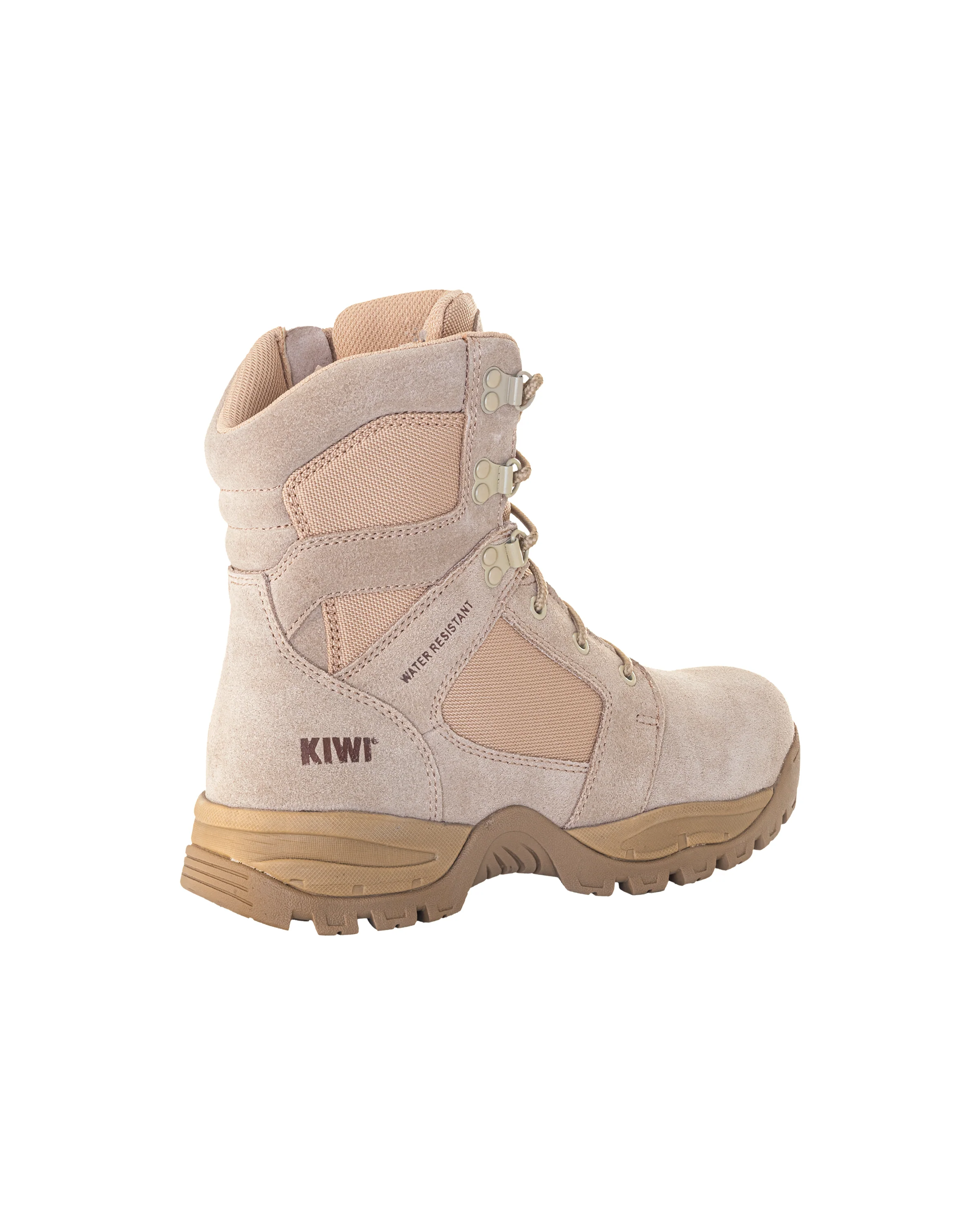 Rugged Sand Suede 7" Zipped Water Resistant Tactical Boots [R62200] - Image 2