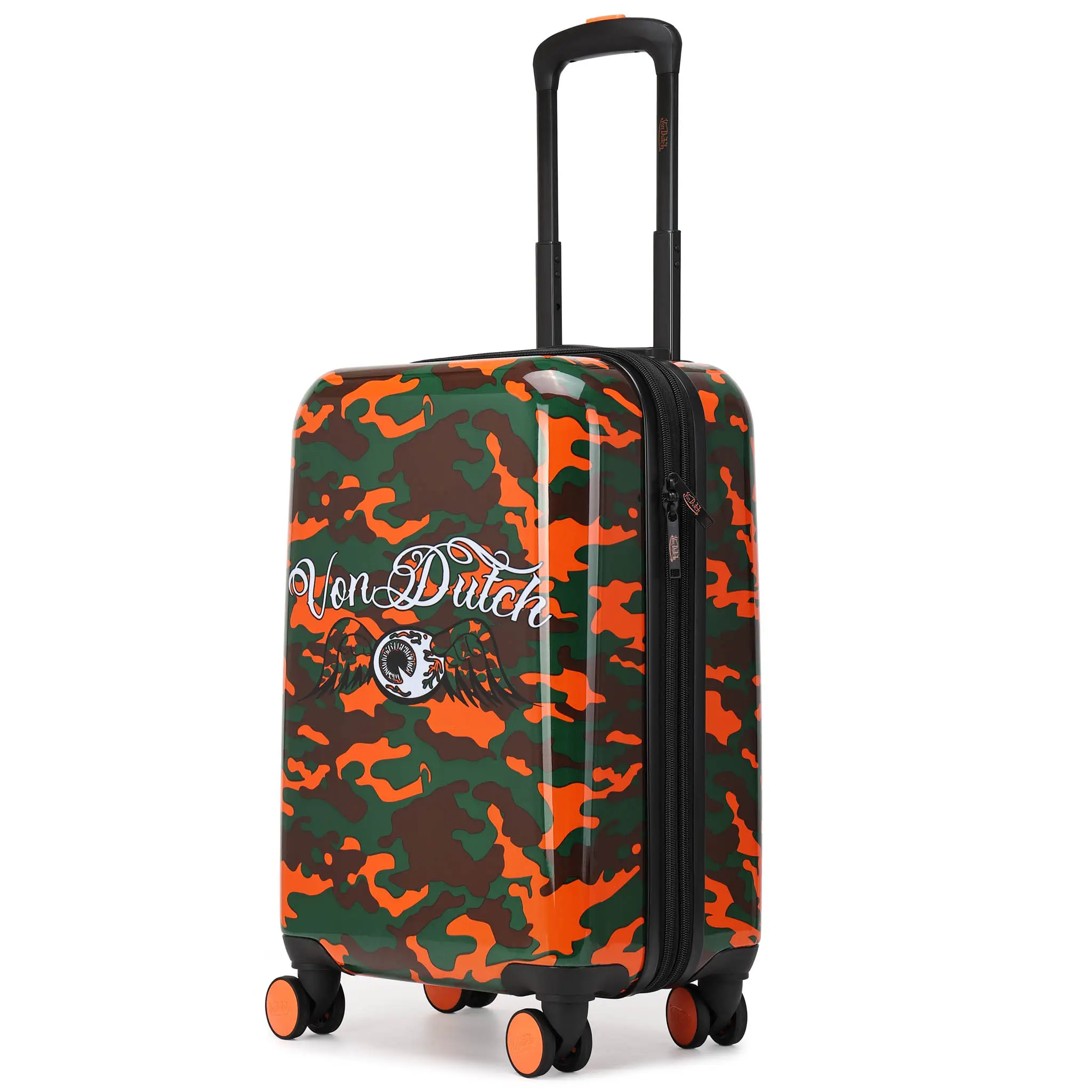 Kustom Kulture Expandable Hardside Carry-on Spinner Suitcase - Image 9