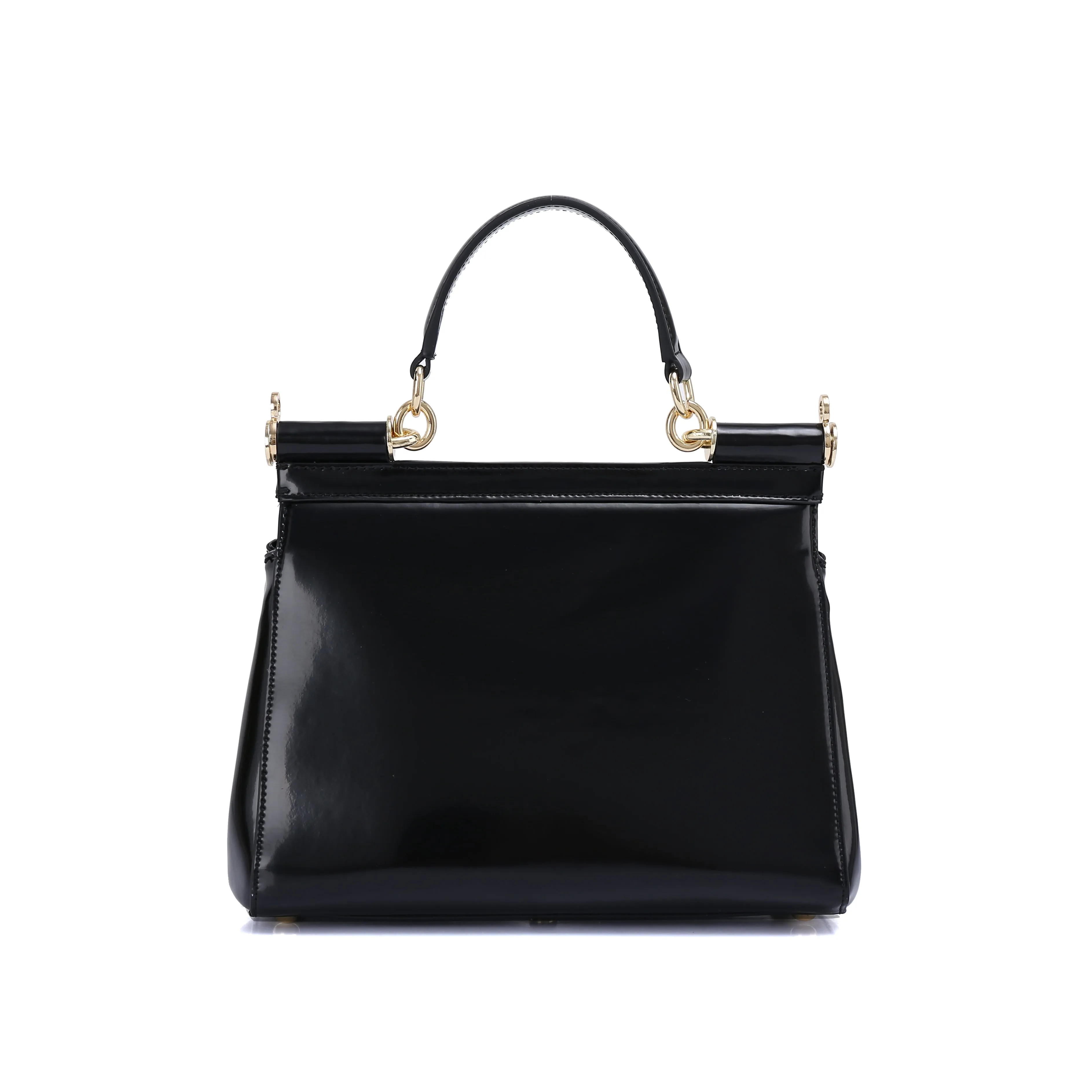 Lady Bag 3 - Semi-Patent Black - Image 4