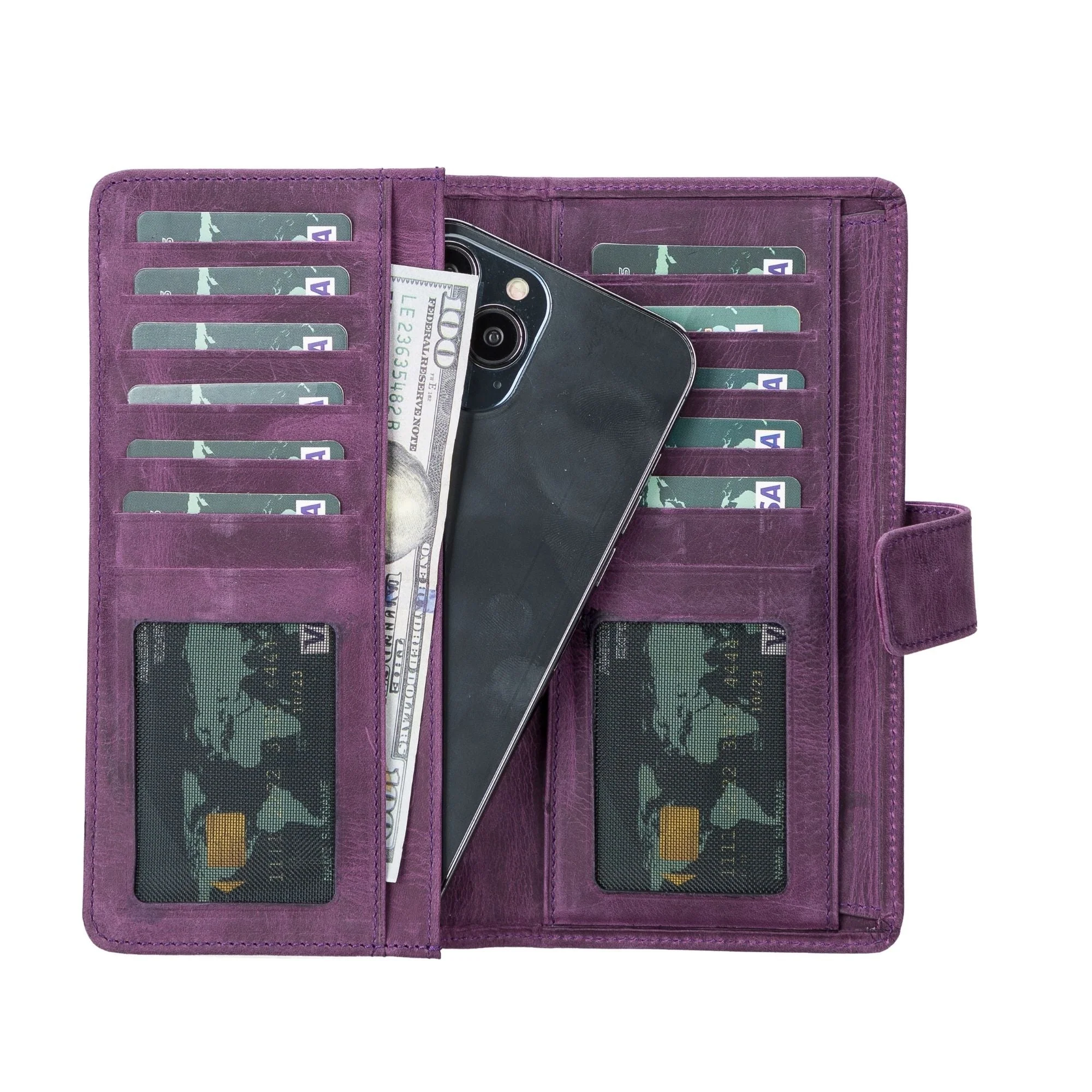 Lander Leather Phone Wallet and Multiple Card Holder for Women - Image 5