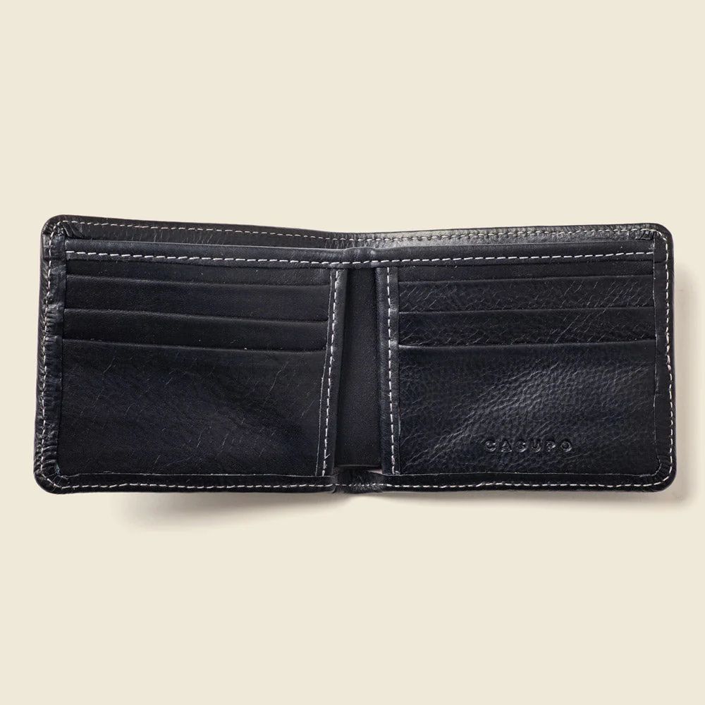 Large Billfold Wallet - Black - Image 3