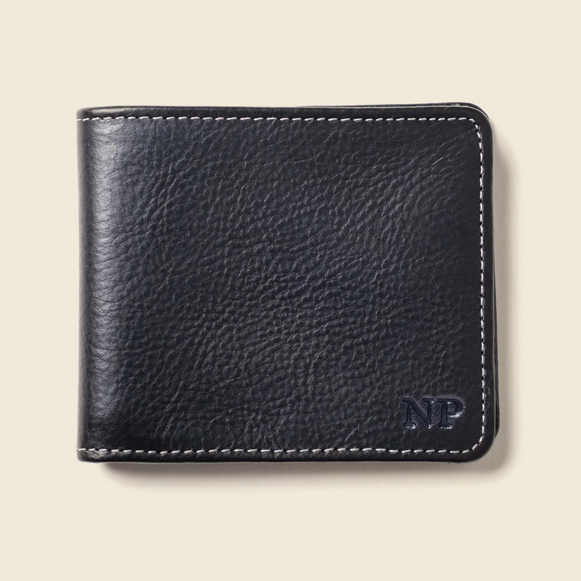 Large Billfold Wallet - Black - Image 4