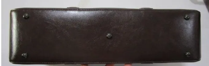Large Classic Women's Vegan Briefcase 3 - Image 24