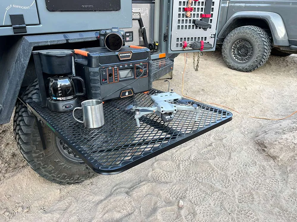 Large Steel Camping Table - Image 4