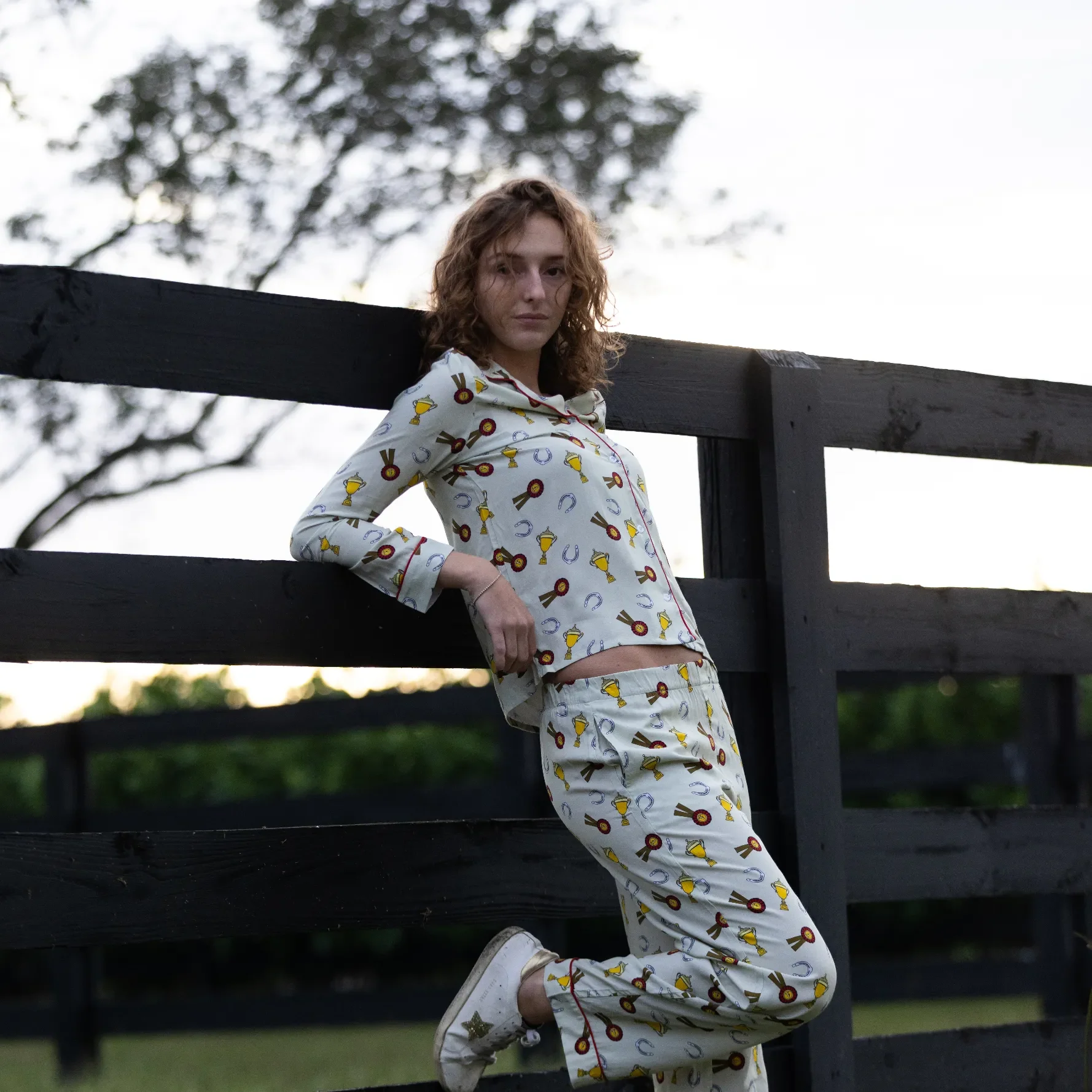 Layla Pajama Bottoms – Bamboo Equestrian Lounge Pants & Shorts - Image 14