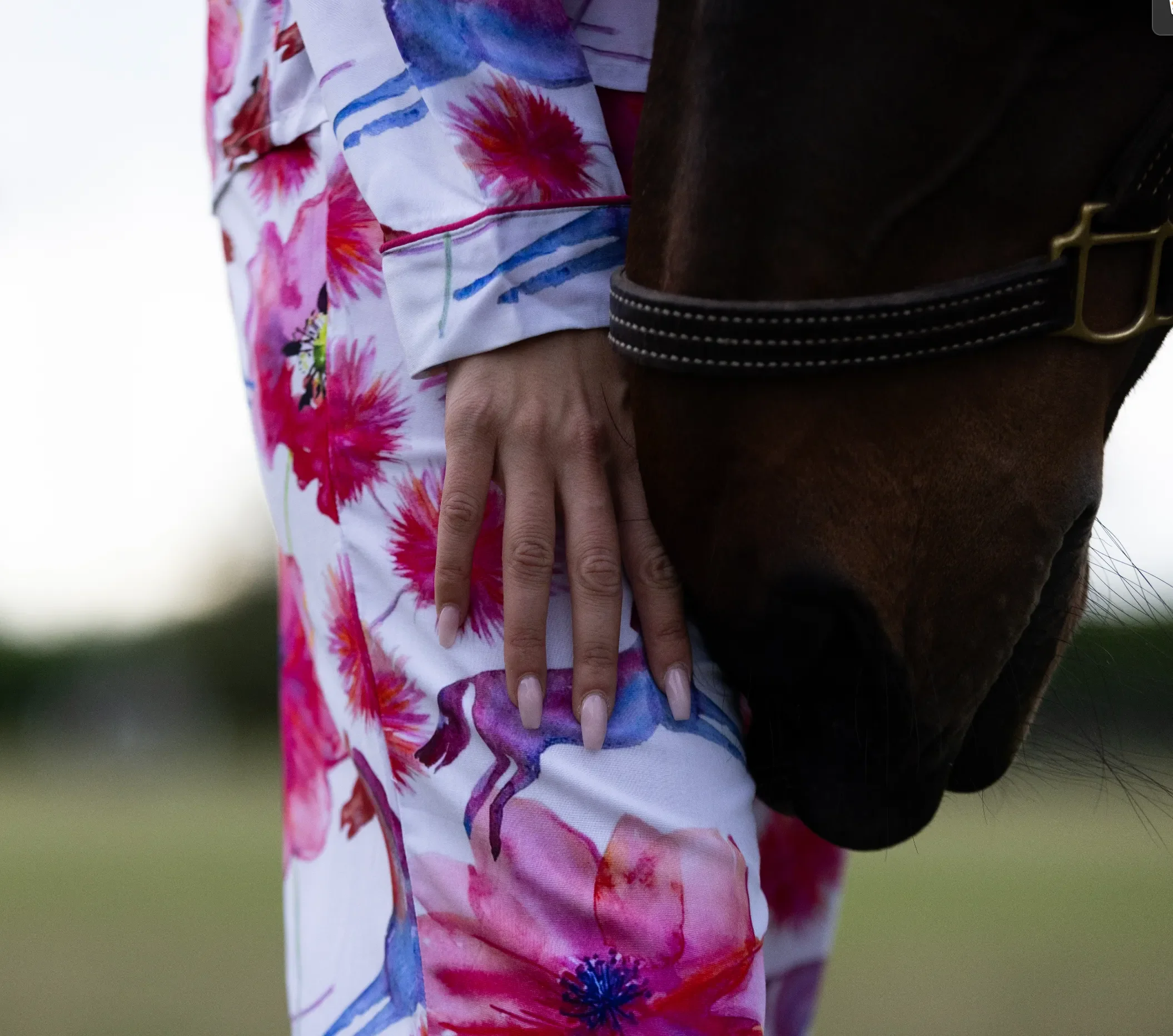 Layla Pajama Bottoms – Bamboo Equestrian Lounge Pants & Shorts - Image 4