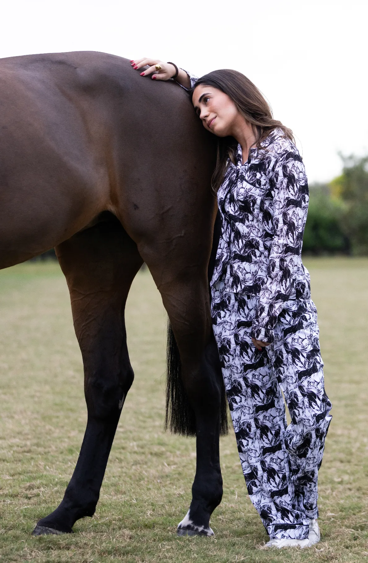 Layla Pajama Bottoms – Bamboo Equestrian Lounge Pants & Shorts - Image 9