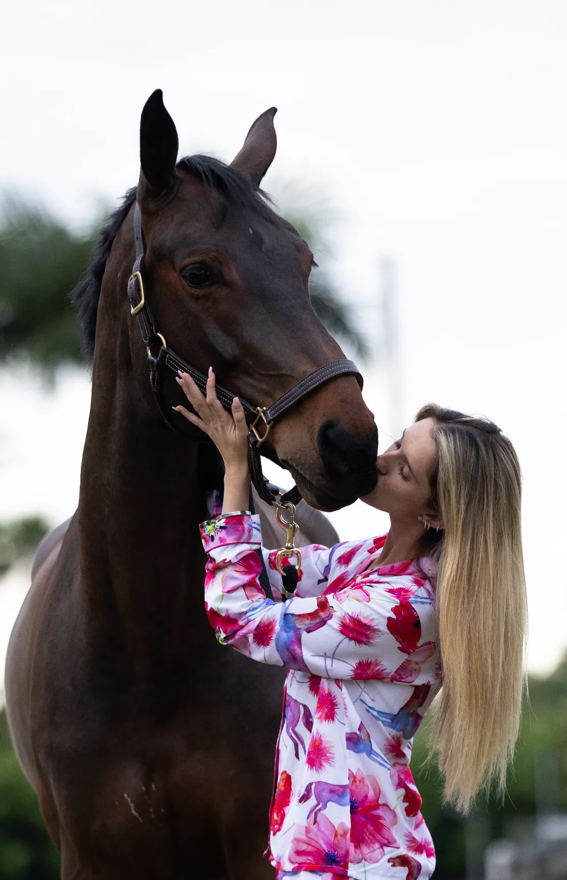 Layla Pajama Shirt – Equestrian Bamboo Loungewear - Image 13