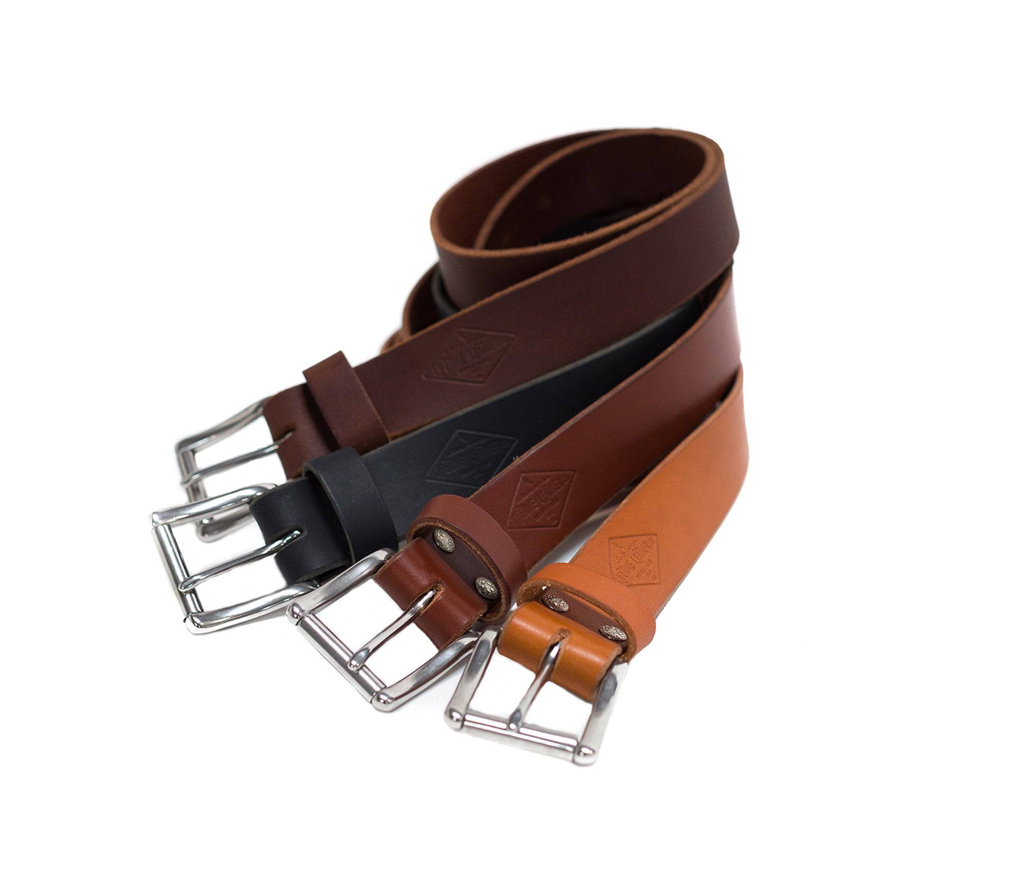 Men's Leather Belt - Image 2