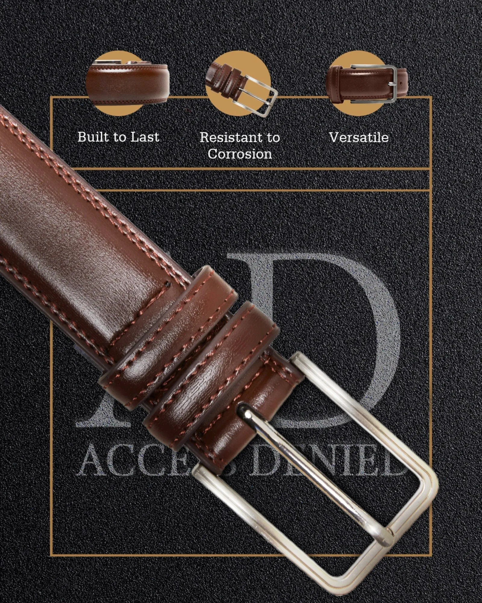 Genuine Leather Belt - Image 15