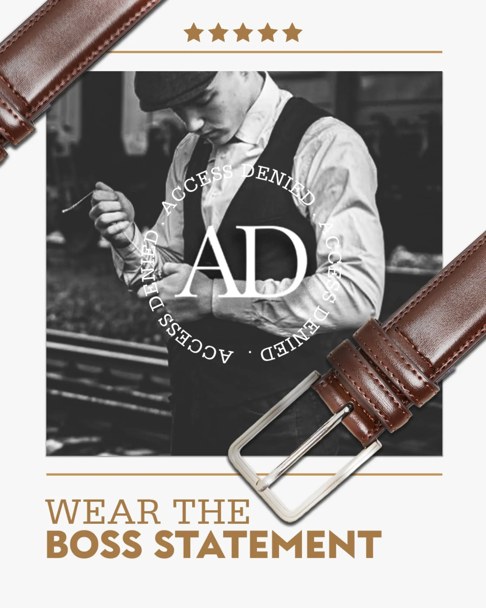 Genuine Leather Belt - Image 17