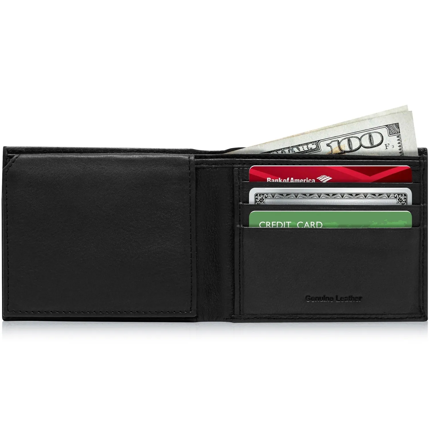 Leather Bifold Wallet - Image 3