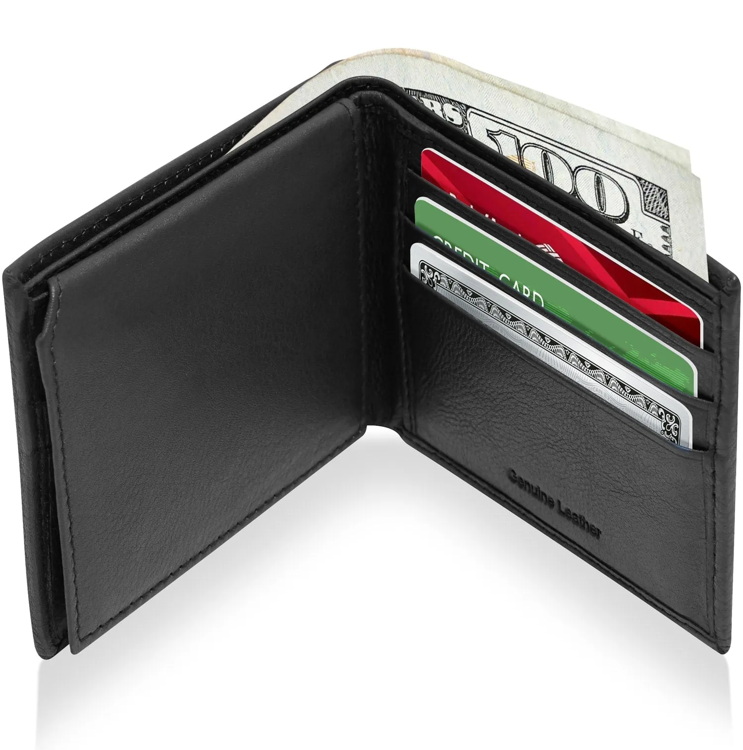 Leather Bifold Wallet - Image 4
