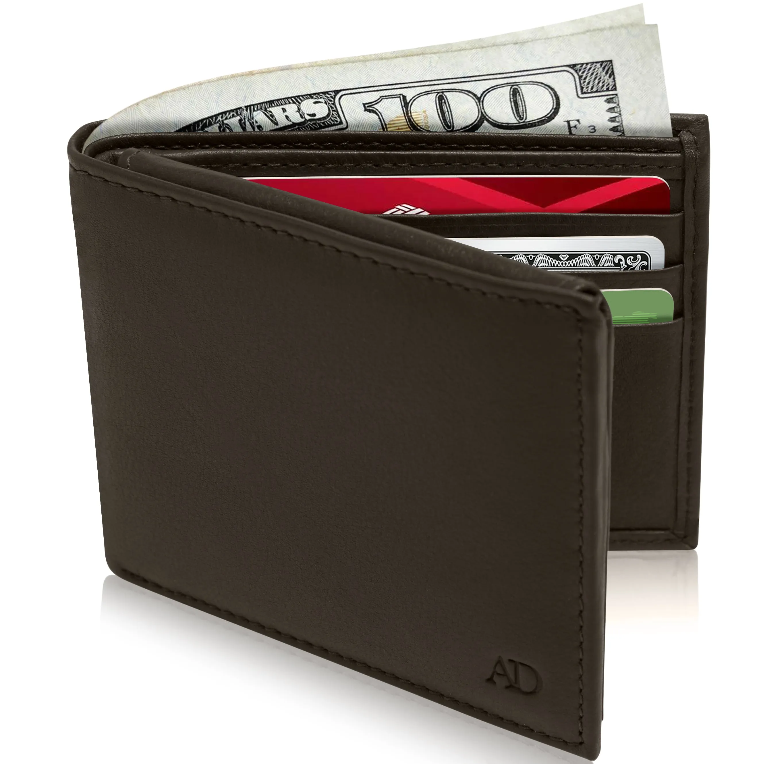 Leather Bifold Wallet - Image 6