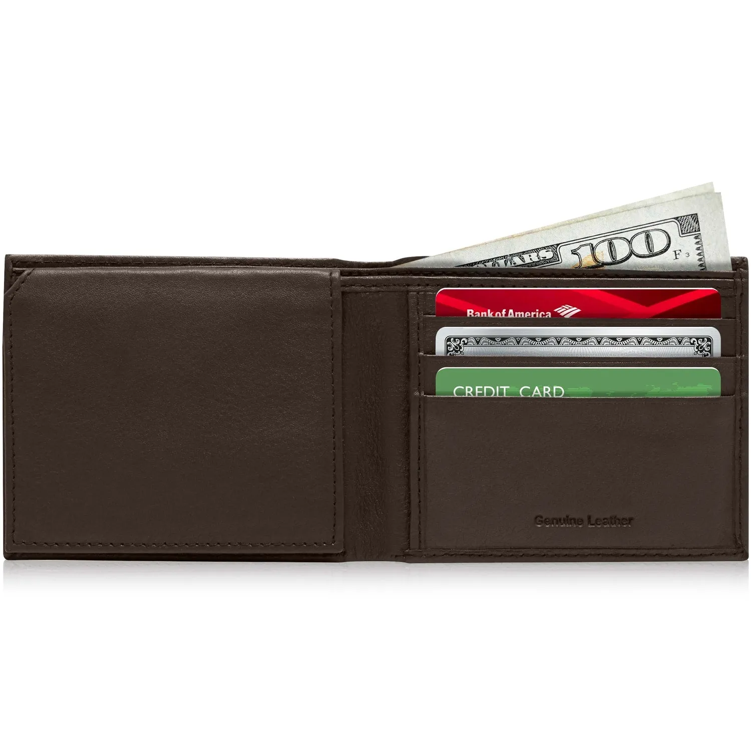 Leather Bifold Wallet - Image 8