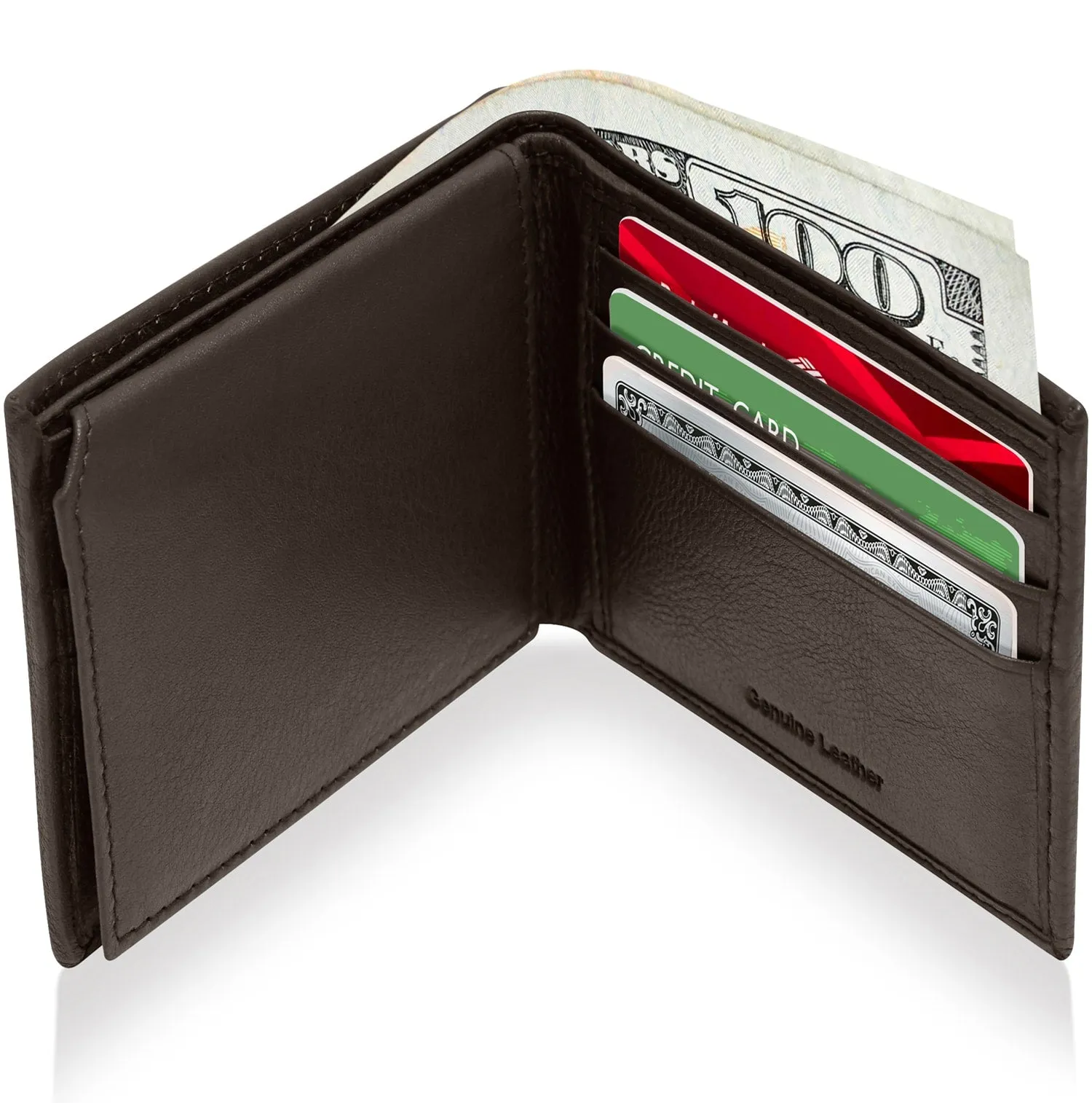 Leather Bifold Wallet - Image 9