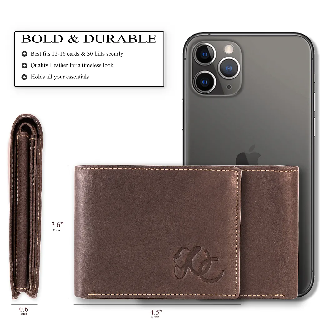 Leather Bifold Wallet - Image 10