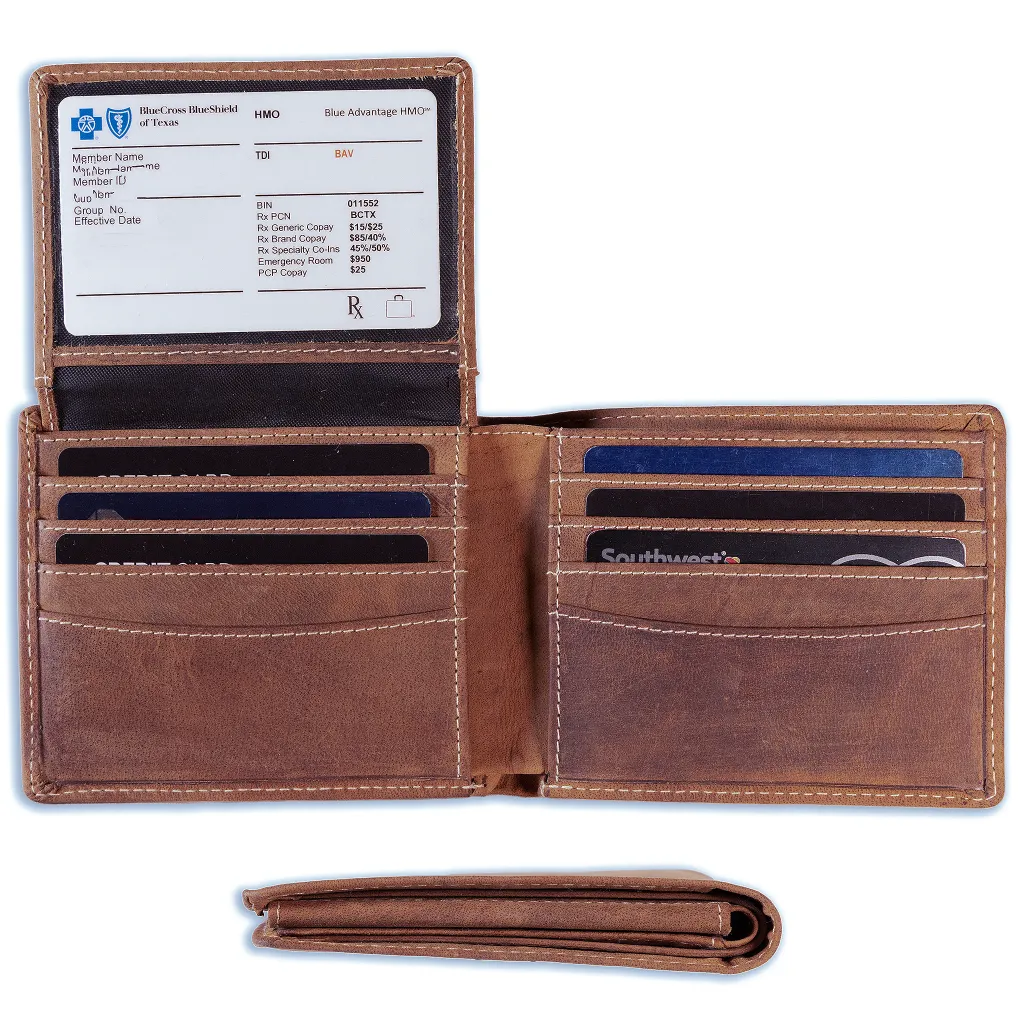 Leather Bifold Wallet - Image 3