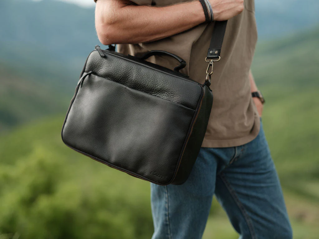Leather CPAP Travel Briefcase - Image 18