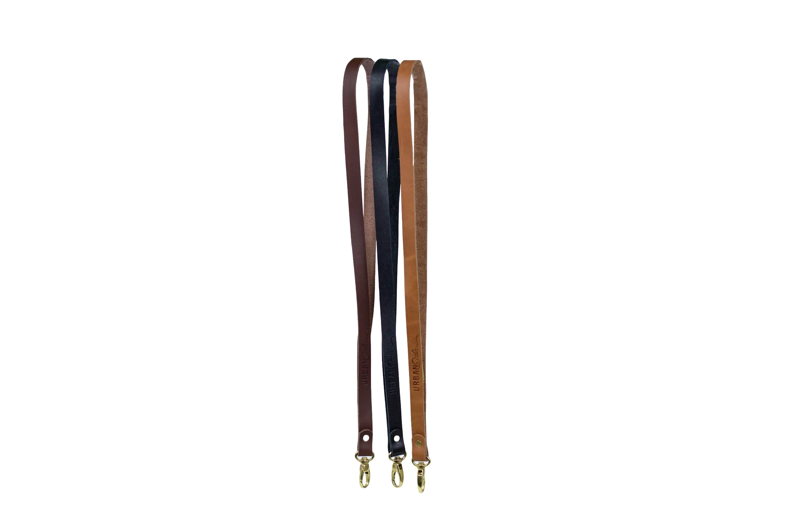 Leather Lanyard – Handcrafted Full-Grain Key & ID Holder - Image 2