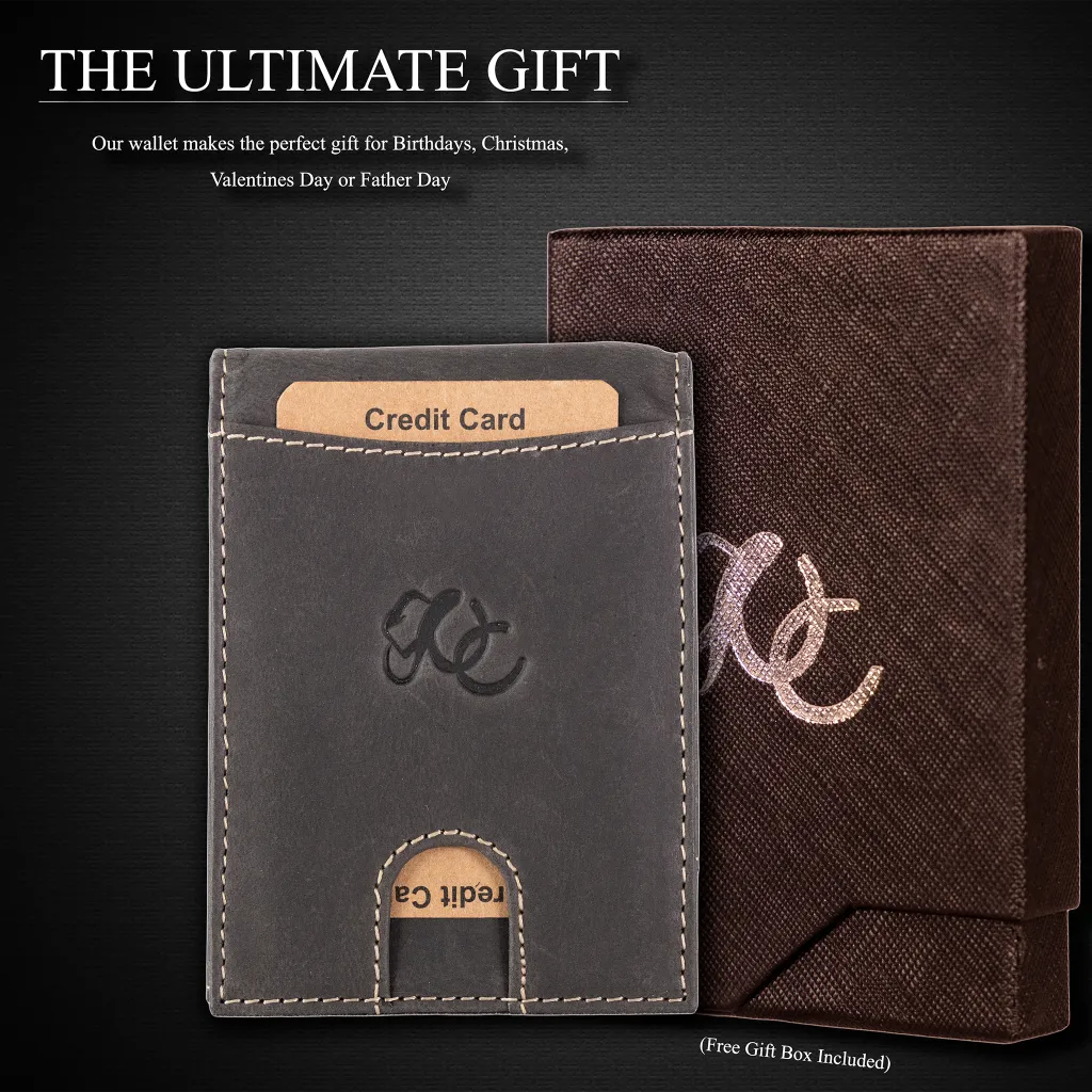 Leather Money Clip Bifold - Image 10