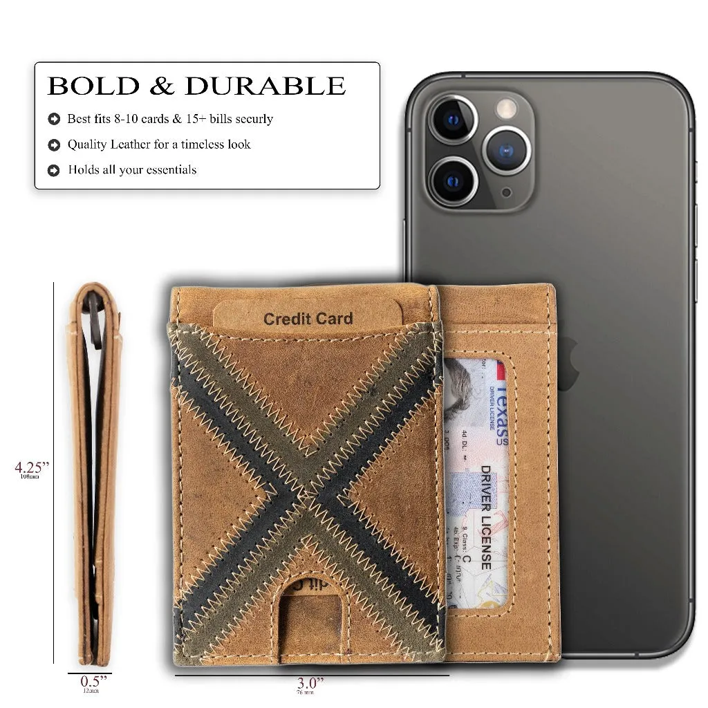 Leather Money Clip Bifold - Image 14