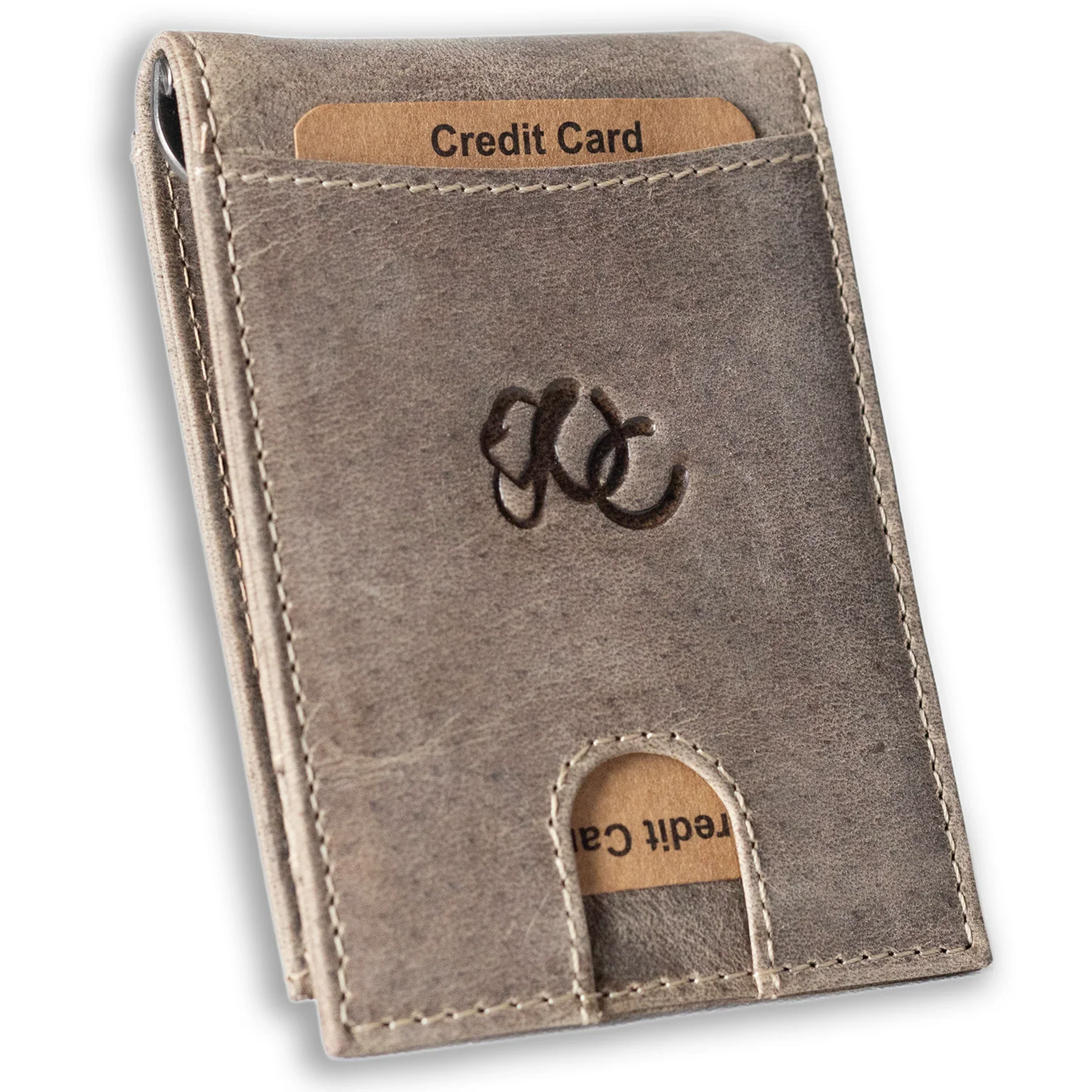 Leather Money Clip Bifold - Image 28