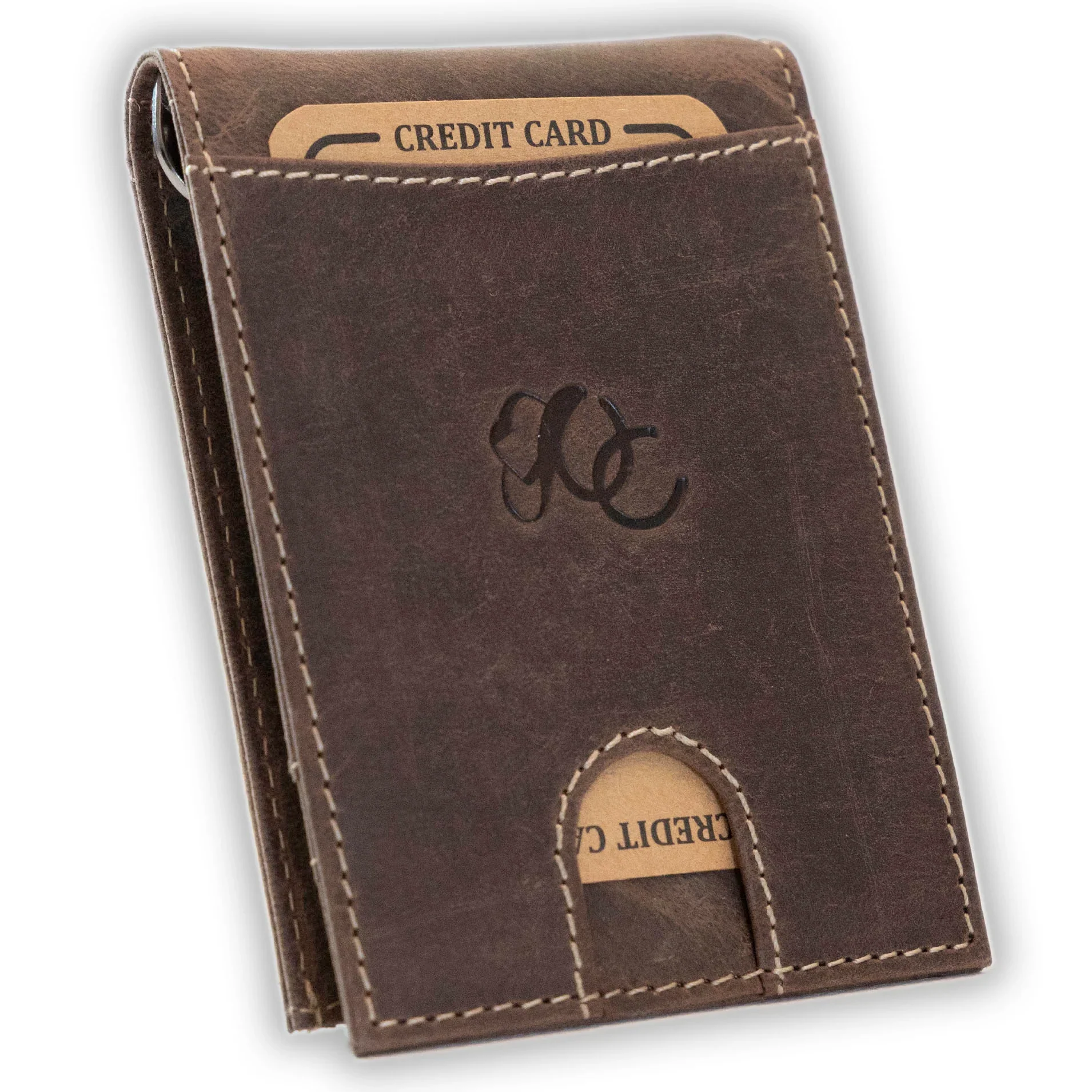 Leather Money Clip Bifold - Image 30