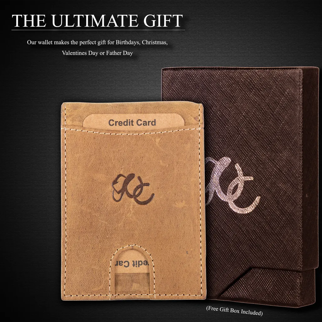 Leather Money Clip Bifold - Image 5