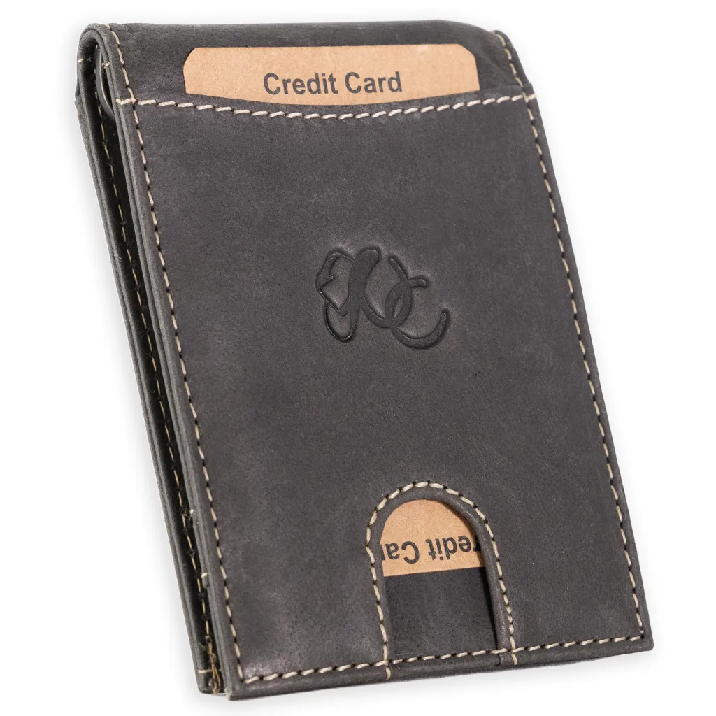 Leather Money Clip Bifold - Image 6