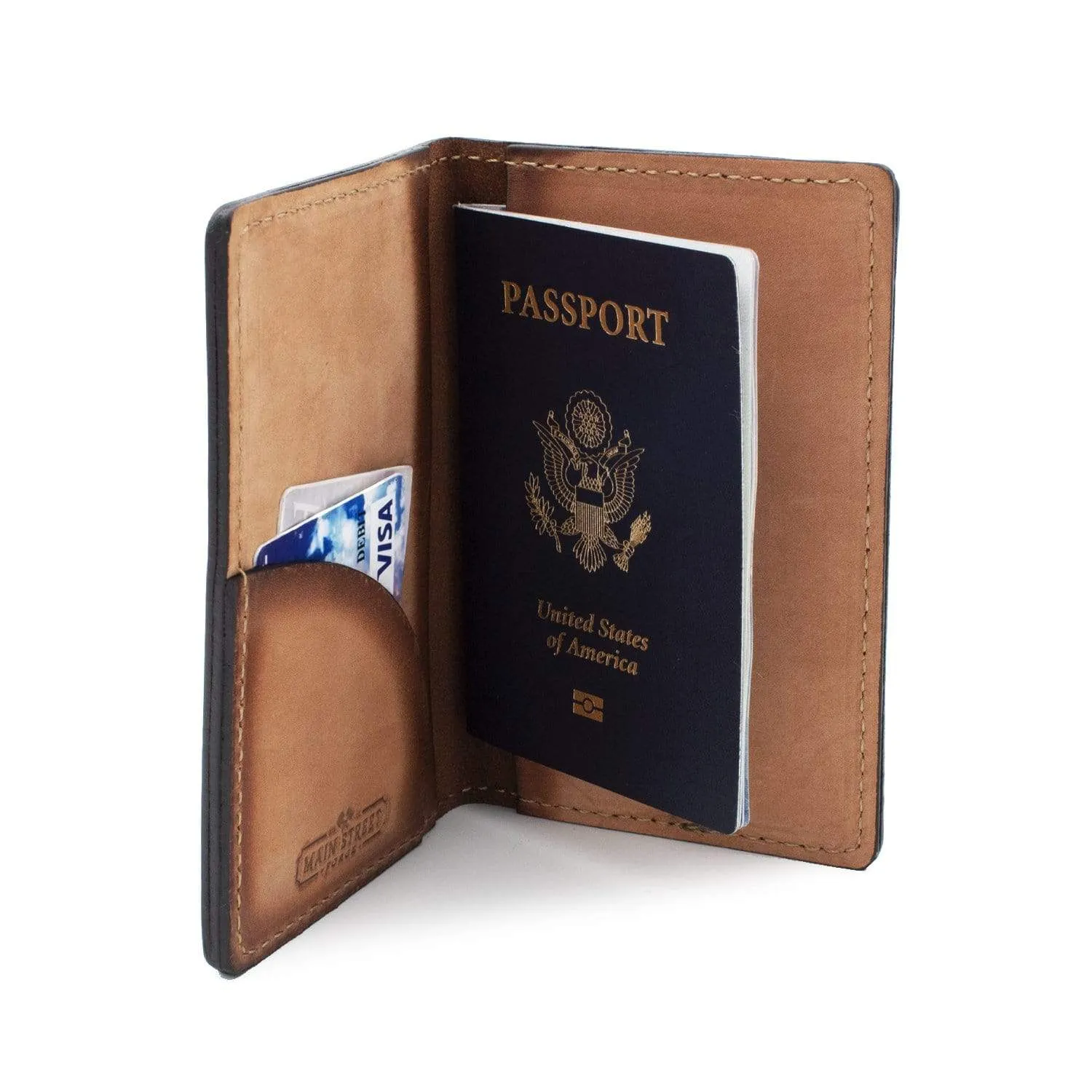 Leather Passport Holder / Field Notes Cover - Image 5