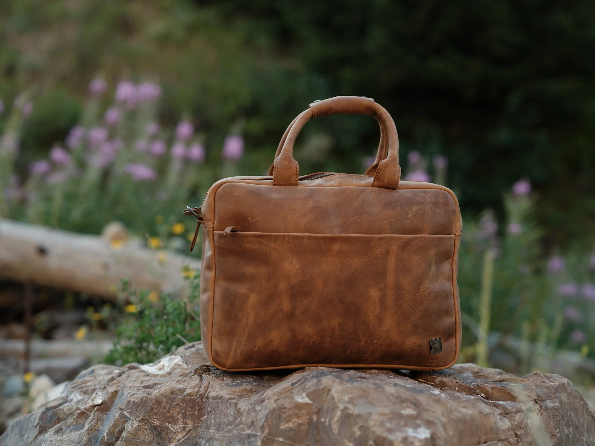 Leather Pilot Briefcase - Image 2