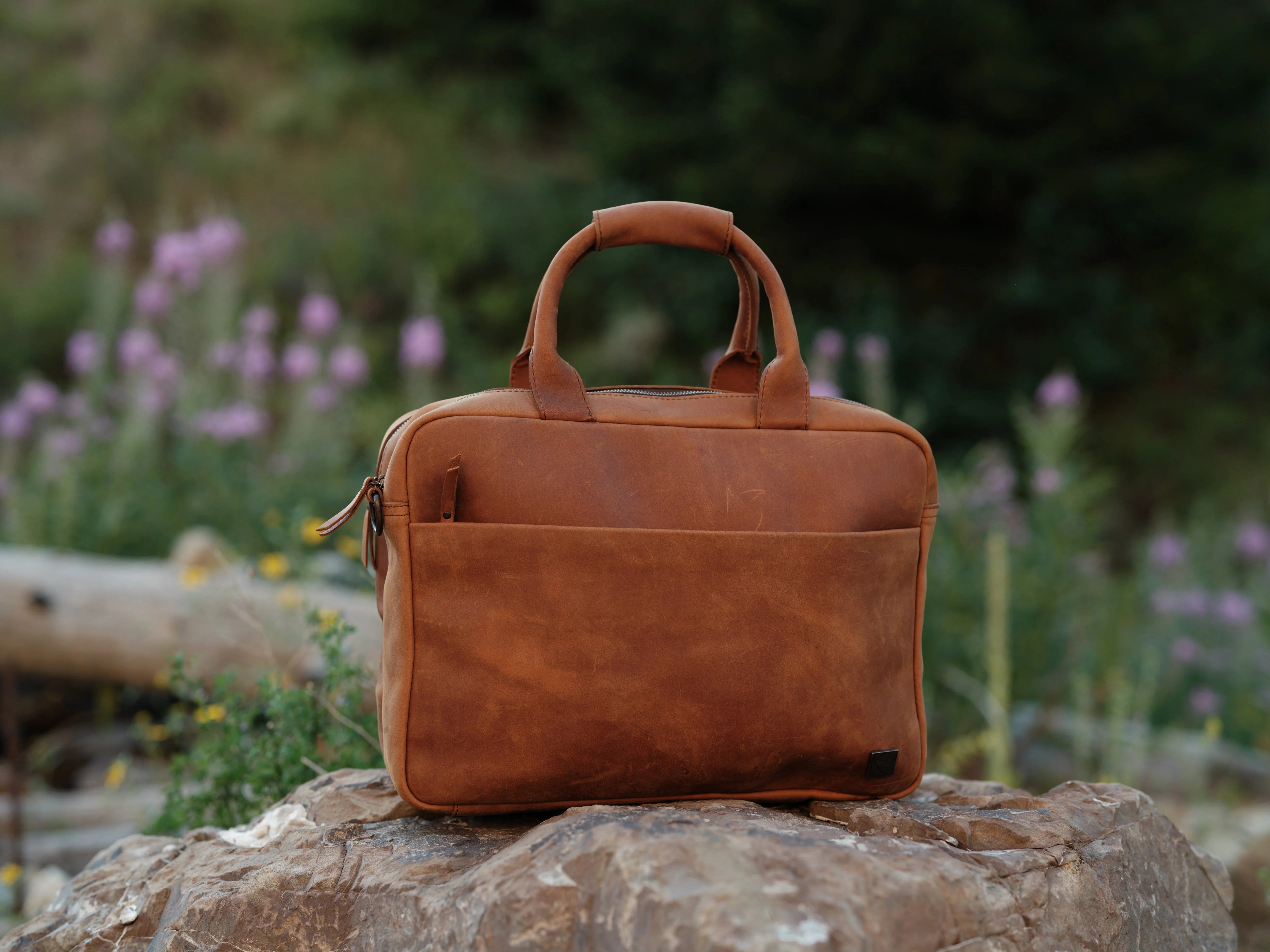 Leather Pilot Briefcase - Image 9