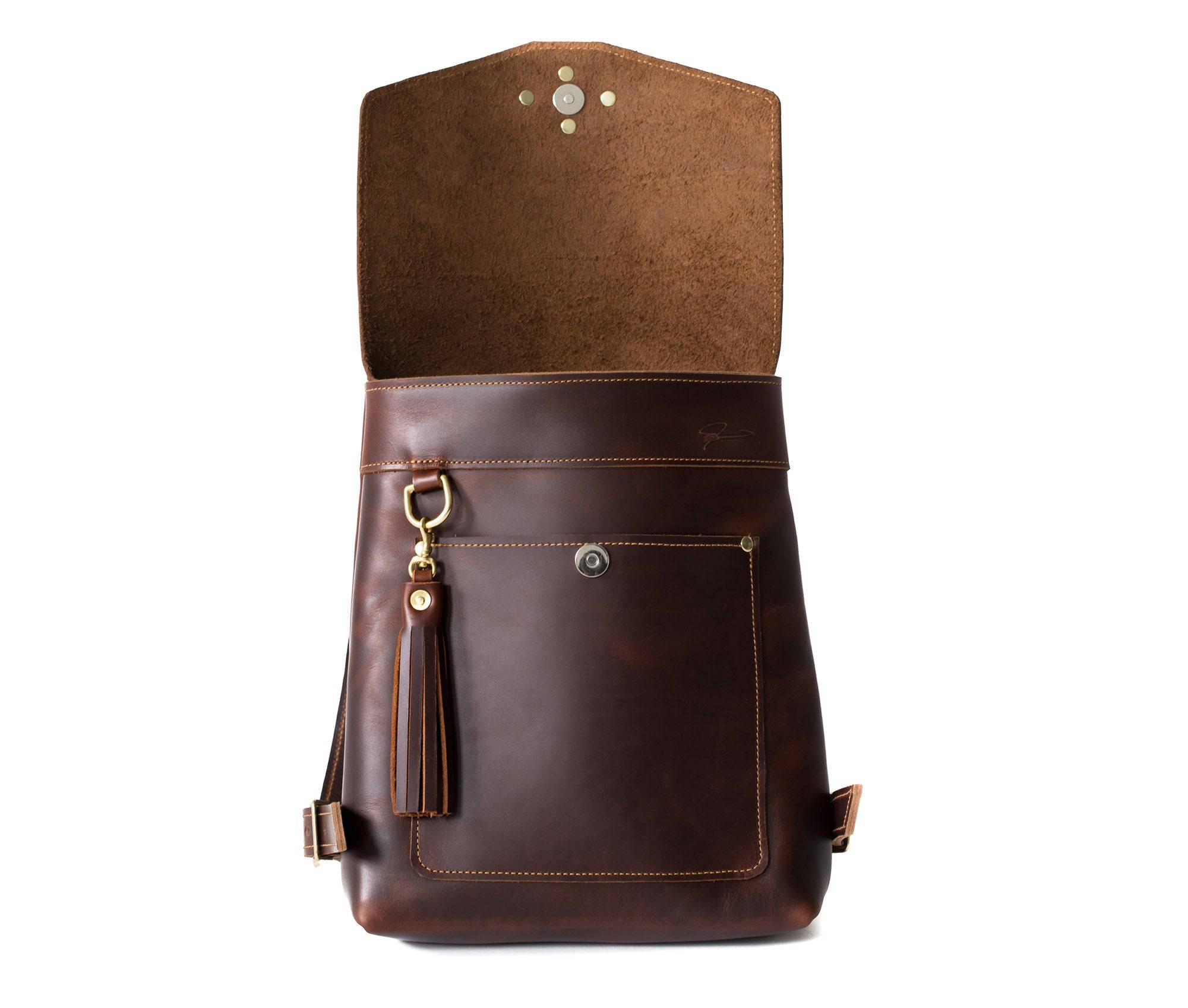 Premium Leather Rucksack for Everyday Use - Image 11