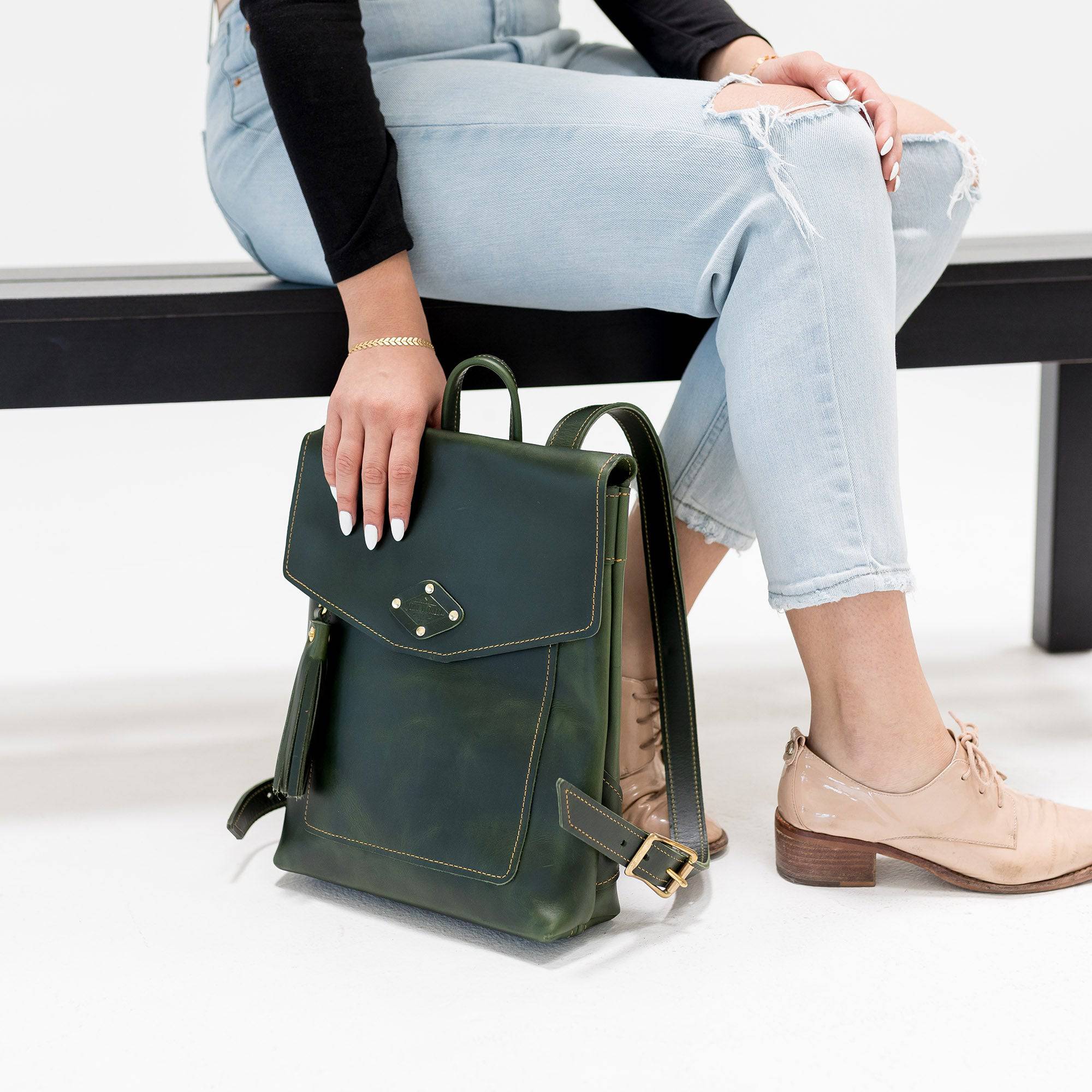 Premium Leather Rucksack for Everyday Use - Image 7