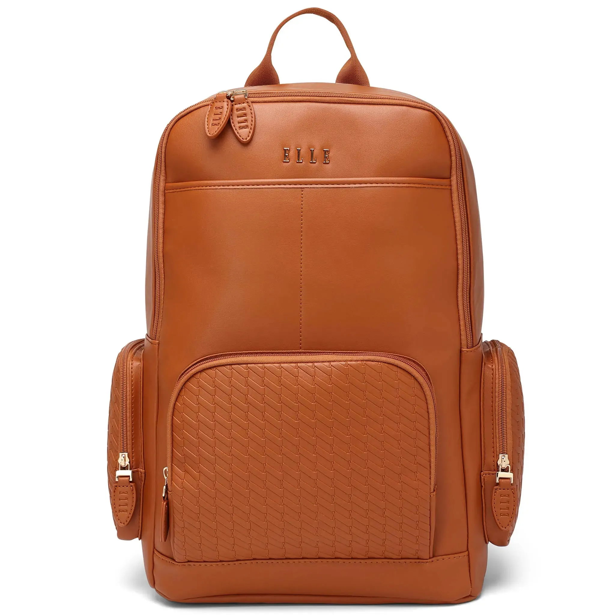 Leisure Luxe 27L Vegan Leather Backpack - Image 9