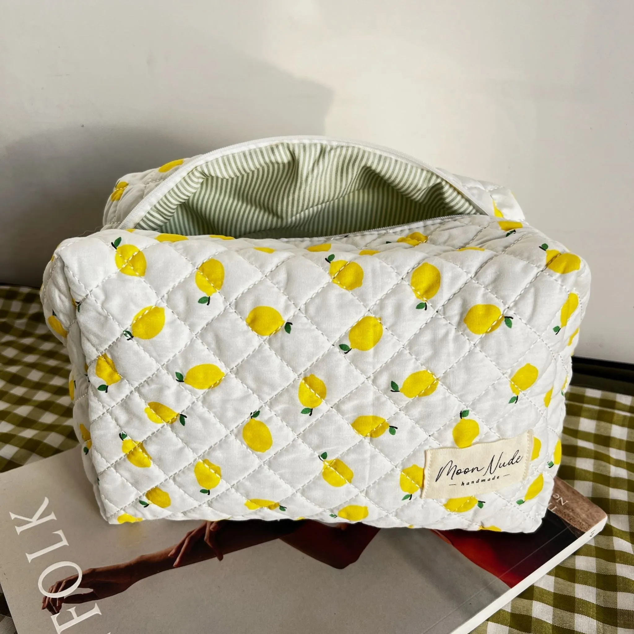 Lemonade Large Makeup Bag - Image 3