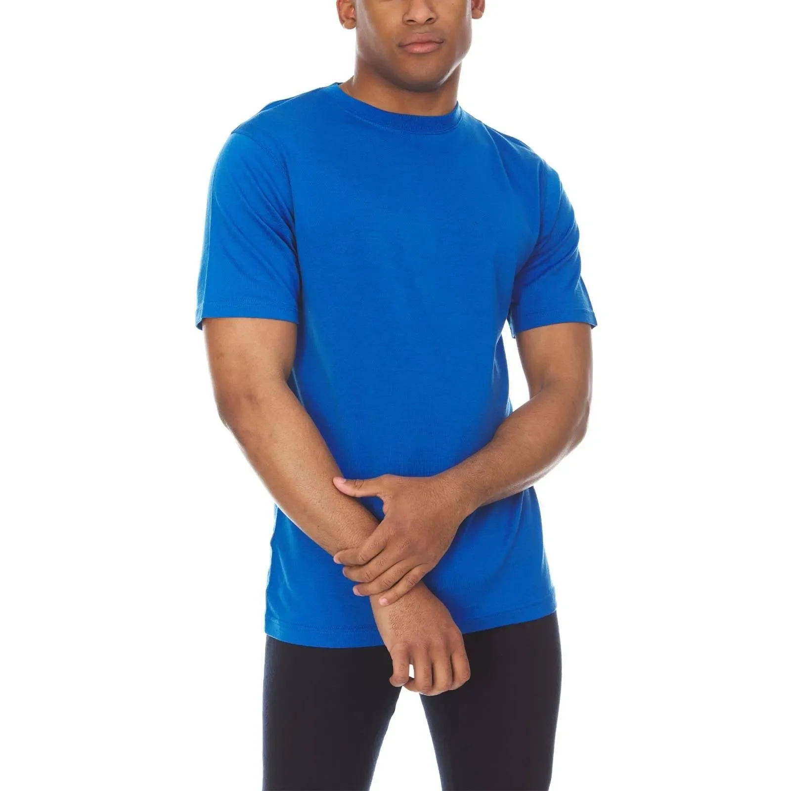 Algonquin Men's T-Shirt Crew 100% Merino Wool - Image 15
