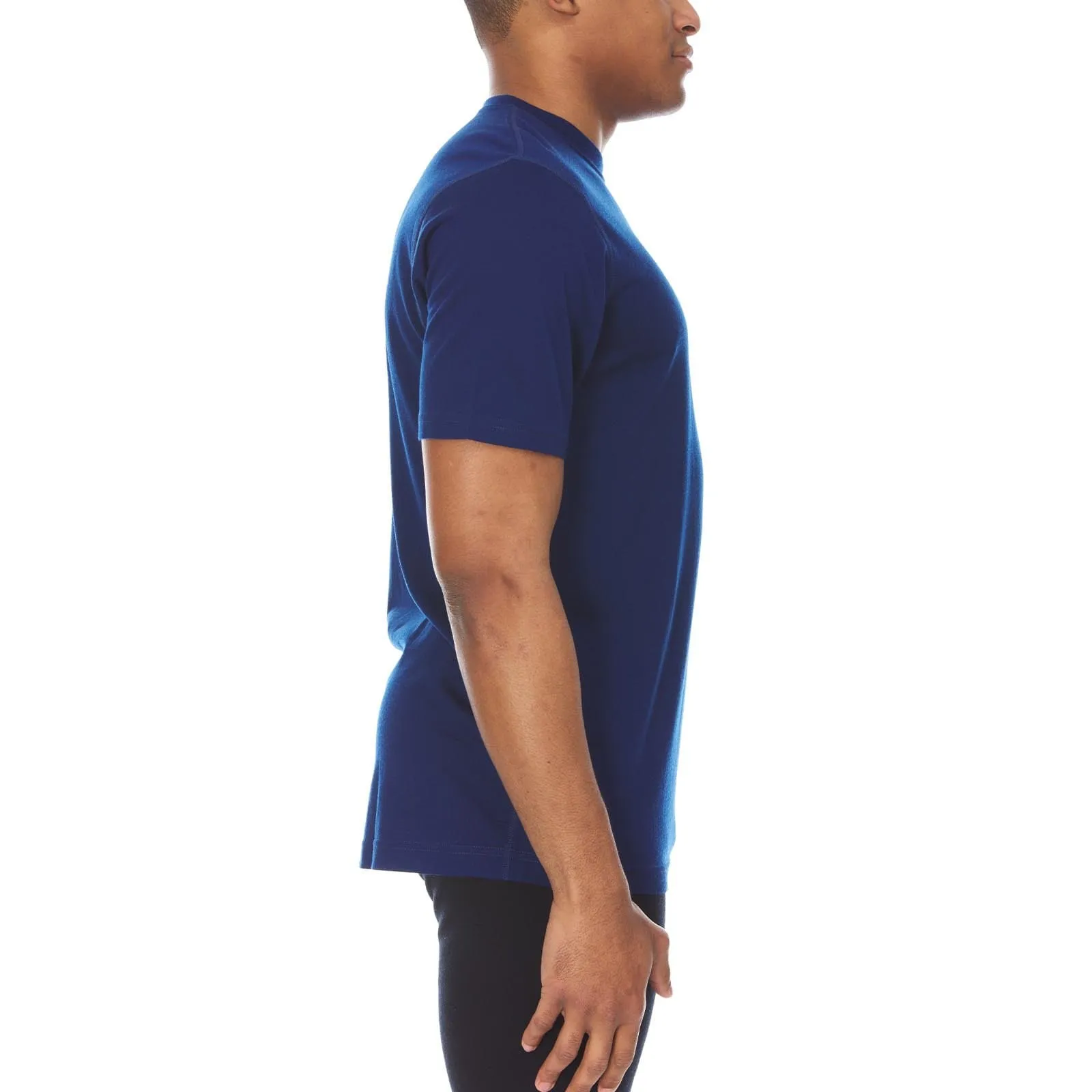Algonquin Men's T-Shirt Crew 100% Merino Wool - Image 18